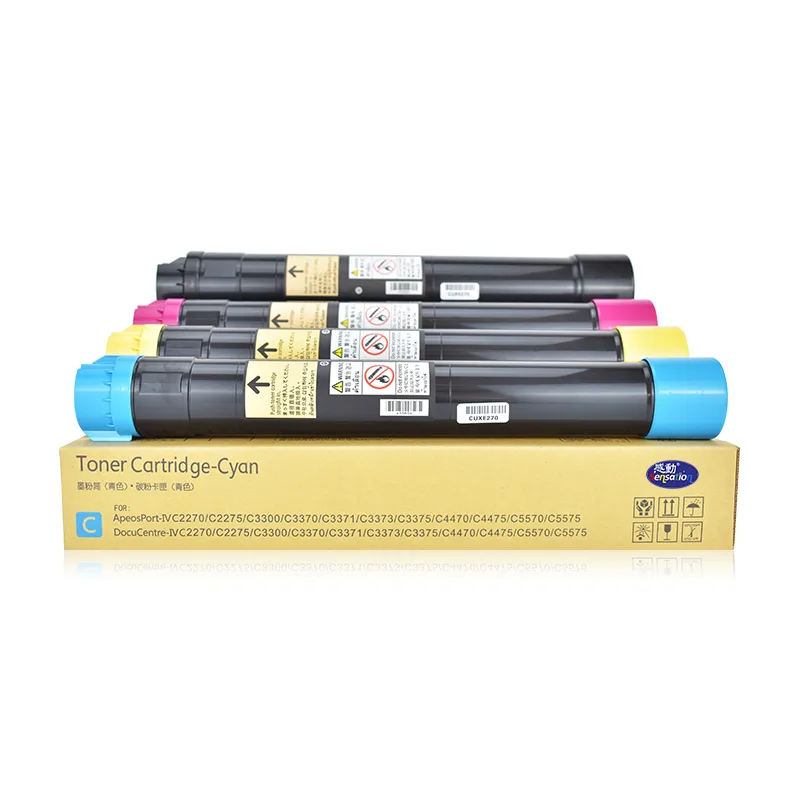 Sensation toner cartridges for the ApeosPort-IV and DocuCentre-IV C2270 series on their box
